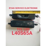 A PAIR OF LED TV SPEAKERS TCL L40S65A