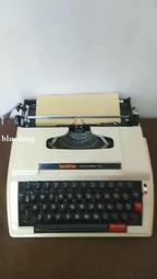 老式復古進口日本兄弟牌BROTHER機械金屬英語老式打字機可25414