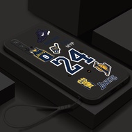 Casing Huawei Nova 2 Lite 2i 3 3i 5t 10 Pro NBA Lakers Kobe Phone Case Shockproof Straight Edge Soft Liquid Silicone Cover
