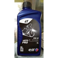 (JREADY STOK MALAYSIA) ELF MOTO 4 PRO 20w-50