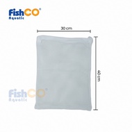 Jaring Kantong Tas Media Filter Mesh Bag Aquarium &amp; Kolam Ikan 15x20cm - 30cm x 40cm