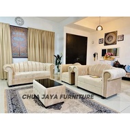 SOFA SHELL DESIGN (MODERN) 3 SEATER / 2 SEATER / 1 SEATER / COFFEE TABLE