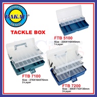 Bakau Tackle Box FTB Fishing Lure and Hook Storage Box Fishing Lure Case Accessories Box
