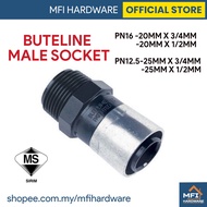 BUTELINE FITTING MALE SOCKET