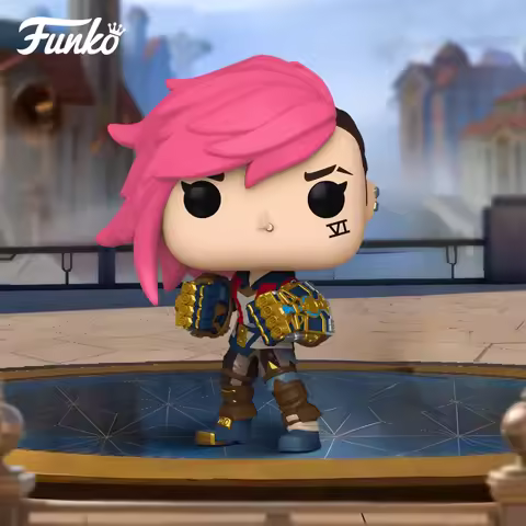 FUNKO POP《League of Legends: Arcane Vi, Jinx, Viktor, Caitlyn, Mel》Anime Action Decoration Ornament