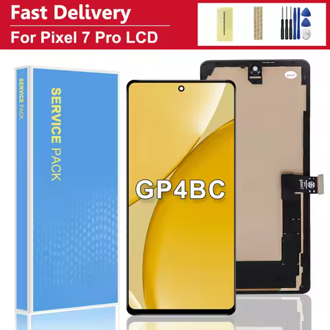 For Google Pixel 7 Pro LCD Display Digital Touch Screen Replacement Compatible with GP4BC GE2AE Mode