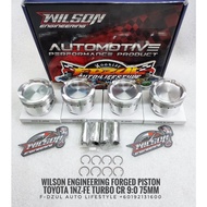 Wilson Engineering Forged Piston Toyota Vios 1NZ-FE Turbo 75MM 75.5MM