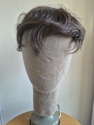 真髮 啡色短假髮 Brown Hair Wig