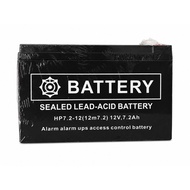 HITAGHI 12V 7.2AH BATTERY RECHARGEABLE AUTOGATE ALARM BATTERY 12V 7AH - KSW(130037)