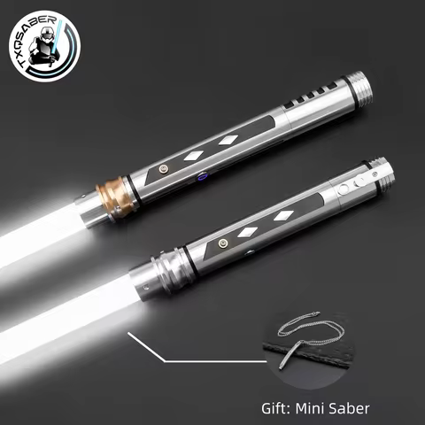 TXQSABER Special Edition Ahsoka SE Smooth Swing Lightsaber Toys JEDI Bluetooth Control Metal Hilt Bl
