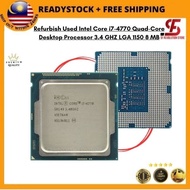 Refurbish Used Intel Core i7-4770 Quad-Core Desktop Processor 3.4 GHZ LGA 1150 8 MB