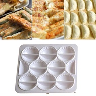 18 Holes Dumpling Maker Dumpling Marker Mould Plastic Reusable Crescent Shaped Dumpling Making ToolSHOPSBC6607