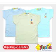 [3 PCS] PLAIN CHILDREN'S SHORT T-SHIRT IN VERENA COLOR (53-5040X)