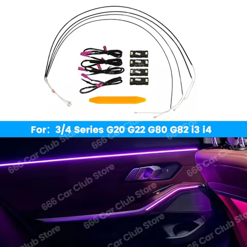 11 Colour Door Decorative Light For BMW G20 G21 G22 G26 G80 G82 M3 M4 New 2/3/4 Series Indoor Ambien