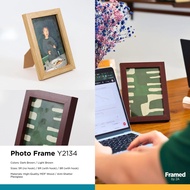 2A Picture Frame 5R/6R/8R Wood Design Minimalist Wall Decor Photo Frame (Y2134)