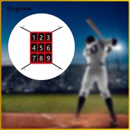 Gepnoo Baseball Strike Zone Target, 9 Pockets Practice Pad, for Pitcher Accuracy
