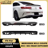 E Class Coupe Mercedes Benz W213 C238 Coupe E200 E300 Bodykit Rear Diffuser E63 / E53