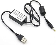 USB Cable Charger for Yaesu VX-5R VX-6R VX-7R VXA-710 FT-60R Radio USB-DC-5B