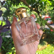 Botol parfum kotak 50 ml/botol parfum jo malone gold/botol parfum gold