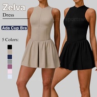 MSW – Zelva Dress - PADEL TENNIS Outfit DRESS (Include inner Short) Women's Golf Sports