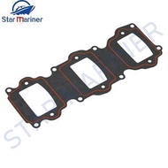 6H3-13622-00 Marine Intake Manifold Gasket 6H3-13622-A1 for Yamaha Outboard Engine 60HP 70HP 3-Cyl M
