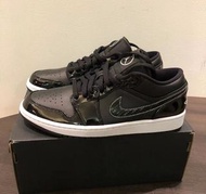 👍Jordan Air Jordan 1 low se asw"black and white"低幫複古籃球鞋  黑白