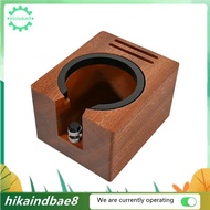 [hIkAi] Espresso Tamping Station Coffee Tool Holder 58mm Wood Coffee Tamper Stand Coffee Tamper Hold