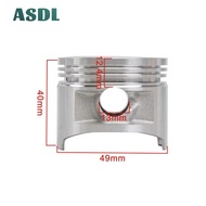 Kit Omboh dan Cincin Untuk Yamaha XV250 Virago 1989-1993 XC125 XVS250 XV250S Virago 49mm 49.25mm 49.