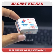 DOMINO'S PIZZA MINIATURE FRIDGE MAGNET