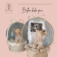 (Retail) Bobo Balloons 5Inch 10 Inch 12Inch 18Inch 20Inch 22Inch 24Inch 36Inch PVC Balloon/s Transpa