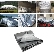 ZICHUE Rainproof Cloth, Outdoor Awning 2mX3m PE Tarpaulin, Pet Dog House Cover Camping Tent Mat Sun 