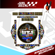 Stiker Decal Sangkar Murai EBOD VIT UTJ Murai Champion Tebok Setiker Kandang Vaiasi no 1 2 3