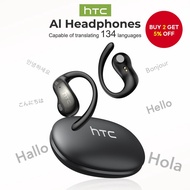 HTC NE19 Earphones AI Translation Headphones Bluetooth 6.0 Hifi Al Stereo Wireless Headsets Waterpro