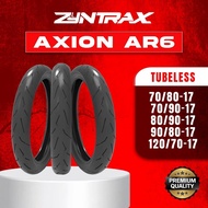 TYRE GRIP ZYNTRAX AXION AR6 TUBELESS MEDIUM COMPOUND TAYAR 17 70/80 80/80 70/90 80/90 90/80 100/80 1