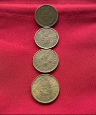 1977/1978/1979/1980伍毫香港硬幣
