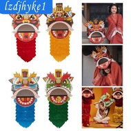 [Lzdjhyke1] 1 Piece Lion Material, Chinese Spring Festival, Lion Dance Head,