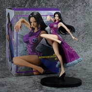 One Piece Adult Anime Figures Toys GK Snake Princess Boa Hancock Action Figure 21CM Sexy Cheongsam G