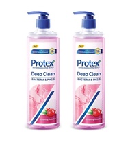 Protex Micellar Deep Clean Shower Gel Blooming Rosehip 380ml. (2ขวด) โพรเทคส์ ไมเซล่า บลูมมิ่ง โรสฮิ