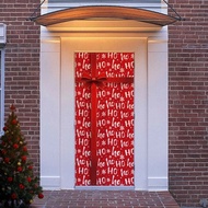 Christmas decorative door curtain size 80*180cm Welcome Decoration 80*180cm