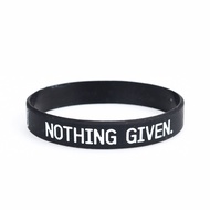 Deuce Brand Sports Bracelet Nothing given Everything Earned Silicone [ACS]