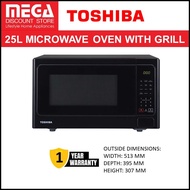 TOSHIBA MM-EG25P(BK) MICROWAVE OVEN WITH GRILL (25L)