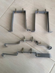Bracket dudukan weldop ring 16 bahan plat besi