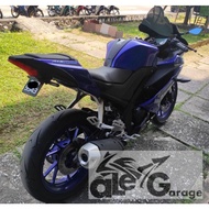 YAMAHA R15 TAIL TIDY with Crystal Number Plate + Rear LED Signal integrated with brake light + wirin
