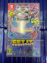 《今日快閃價》（中古二手）Switch NS遊戲 分享同樂！瓦利歐製造 WarioWare Get It Together! 歐版中英日文版  （可1-4人遊戲 派對遊戲 多人遊戲 Party Game