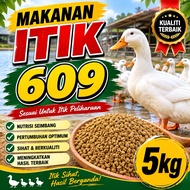 Dedak Haiwan Makanan Itik 609 (5Kg)