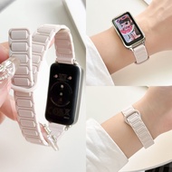 适用华为手环9/10表带智能运动band8nfc版新款磁吸反扣替换带配件Applicable to Huawei Bracelet 9/10 Strap Smart Transport mimemem