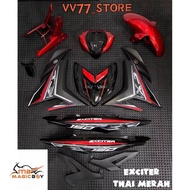 COVERSET Y15 V1 V2 MAGIC BOY EXCITER THAI MERAH 🇹🇭 ORIGINAL MAGICBOY EXCITER MERAH EXCITER THAILAND 