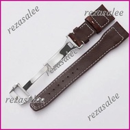 Terjangkau 22Mm Iwc Mark 17 Leather Strap Tali Jam Tangan Kulit Asli