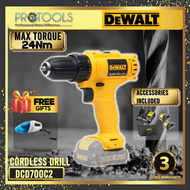 DEWALT HEAVY DUTY DCD700C2 12V 1.3AH DRILL FOC CAR VACUUM / BOSCH X-LINE COMBO!