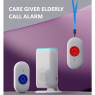 Wireless Emergency Call Button Caregiver Smart Pager Elderly Disabled Patient Personal Alert Call